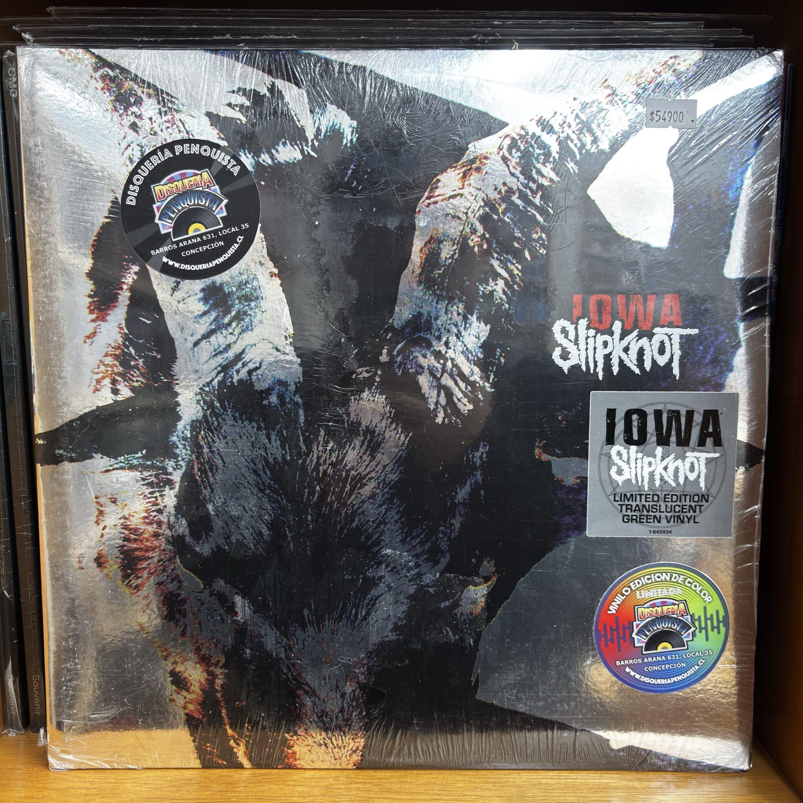 Slipknot | IOWA / limited edition / vinilo color verde translúcido