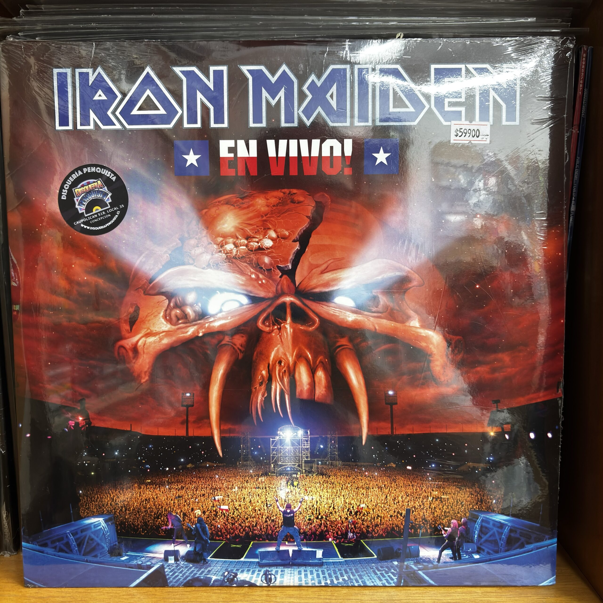 Iron Maiden en vivo en Chile