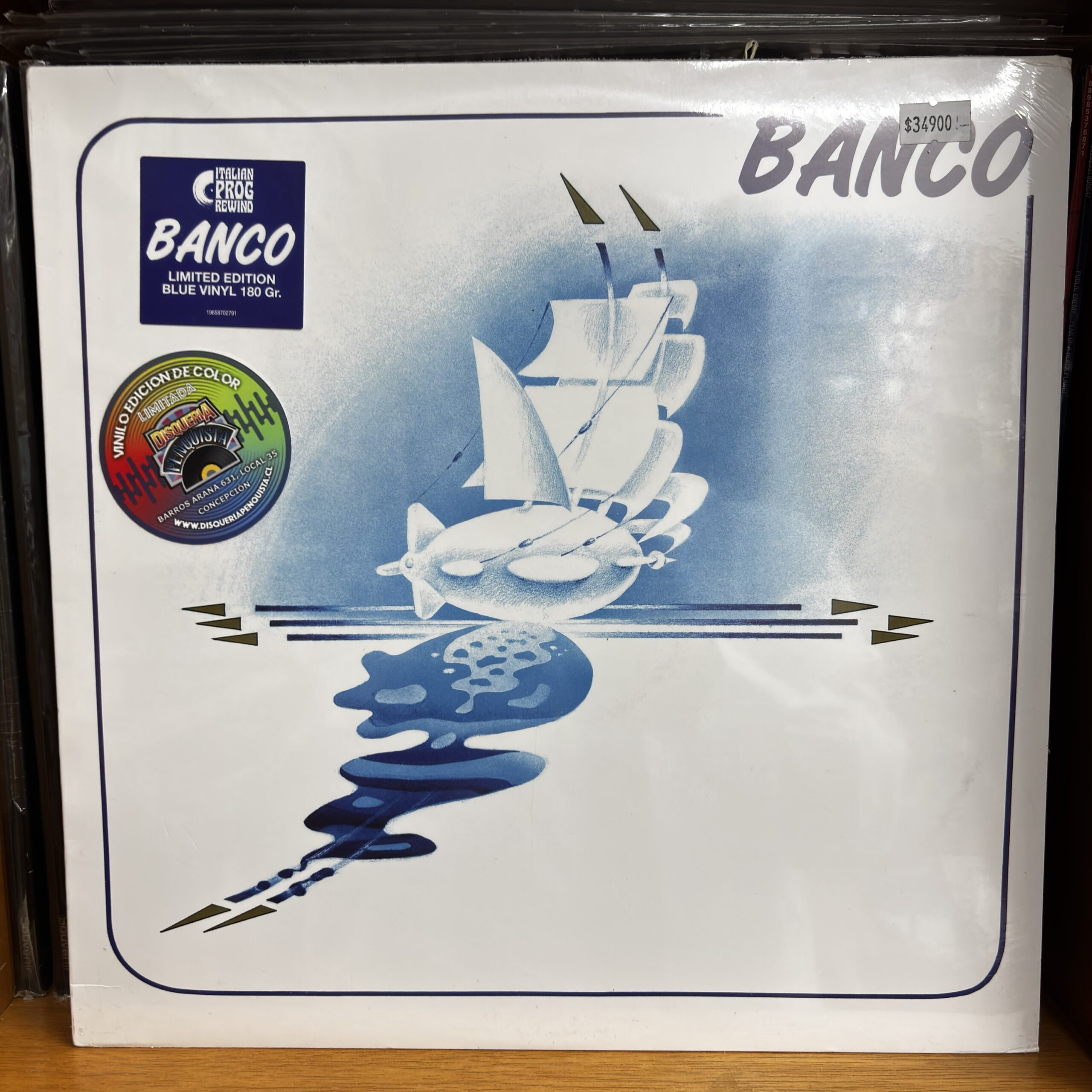 Banco limited edition blue vinyl 180gr.