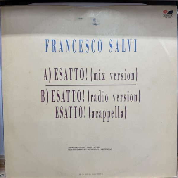 Francesco Salvi / Essatto - Imagen 2