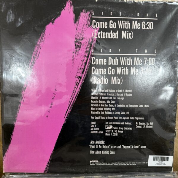 Expose / Come go whit me - Imagen 2