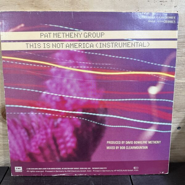 David Bowie & Pat Metheny GROUP/ This is Not América - Imagen 2