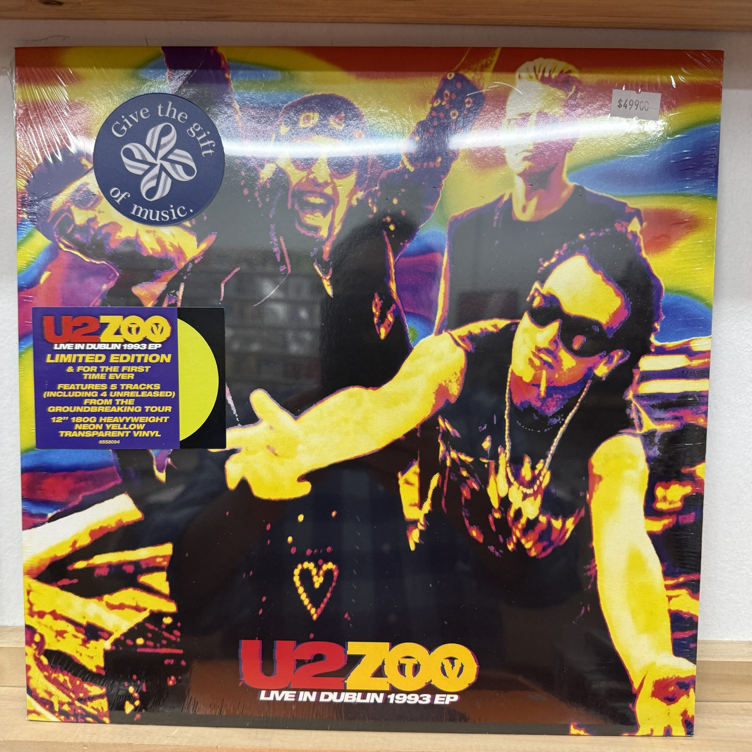 U2 / Zoo TV Live in Dublin EP