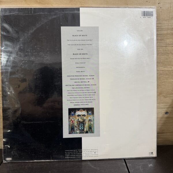 Michael Jackson / Black or White 12 inch - Imagen 2