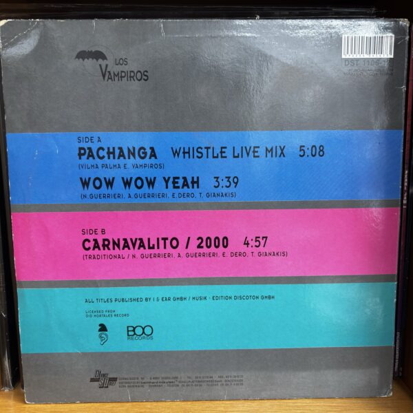 Los vampiros | pachanga / wow wow yeah / carnavalito / 2000 - Imagen 2