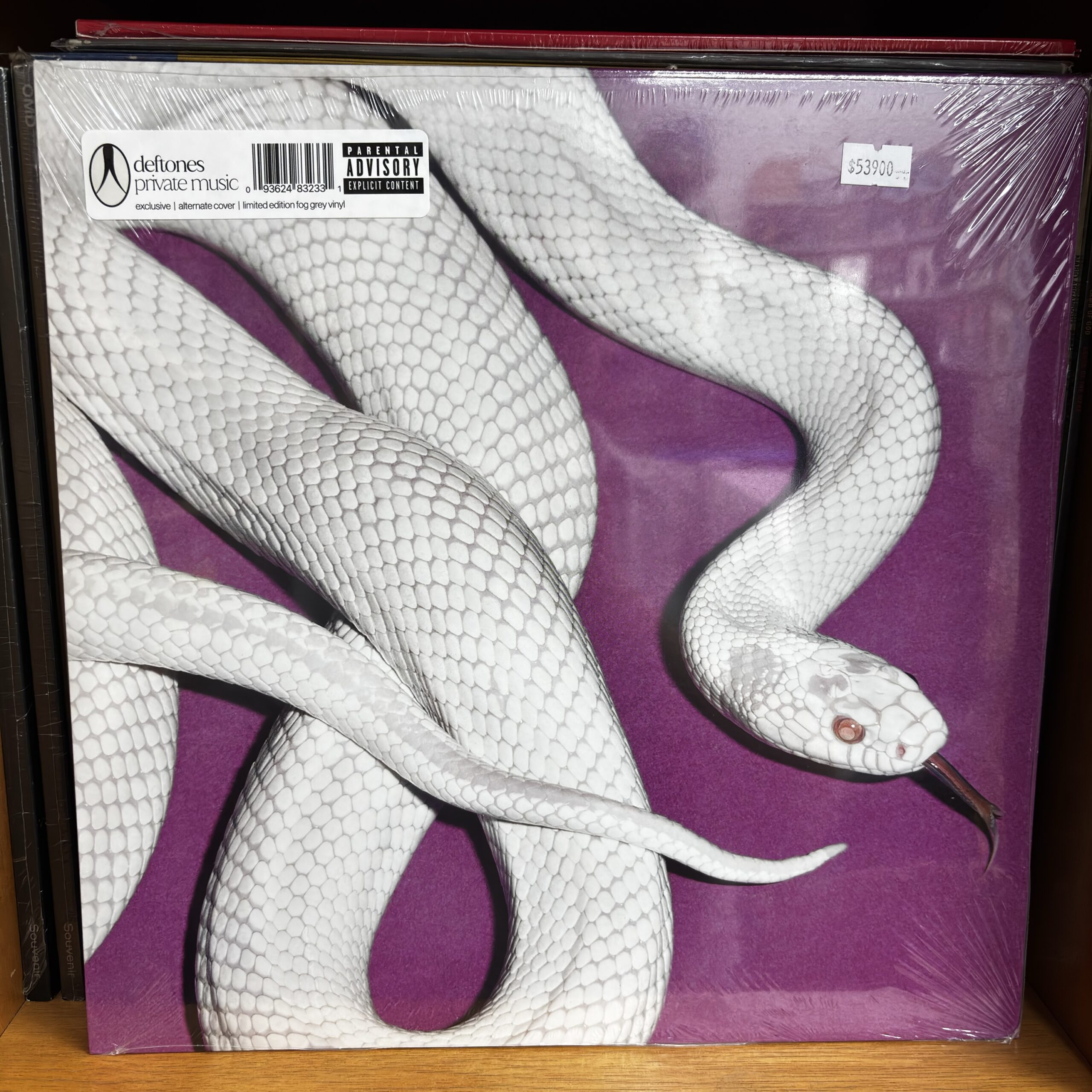 Deftones | prívate music / cover alternativo – lp fog grey