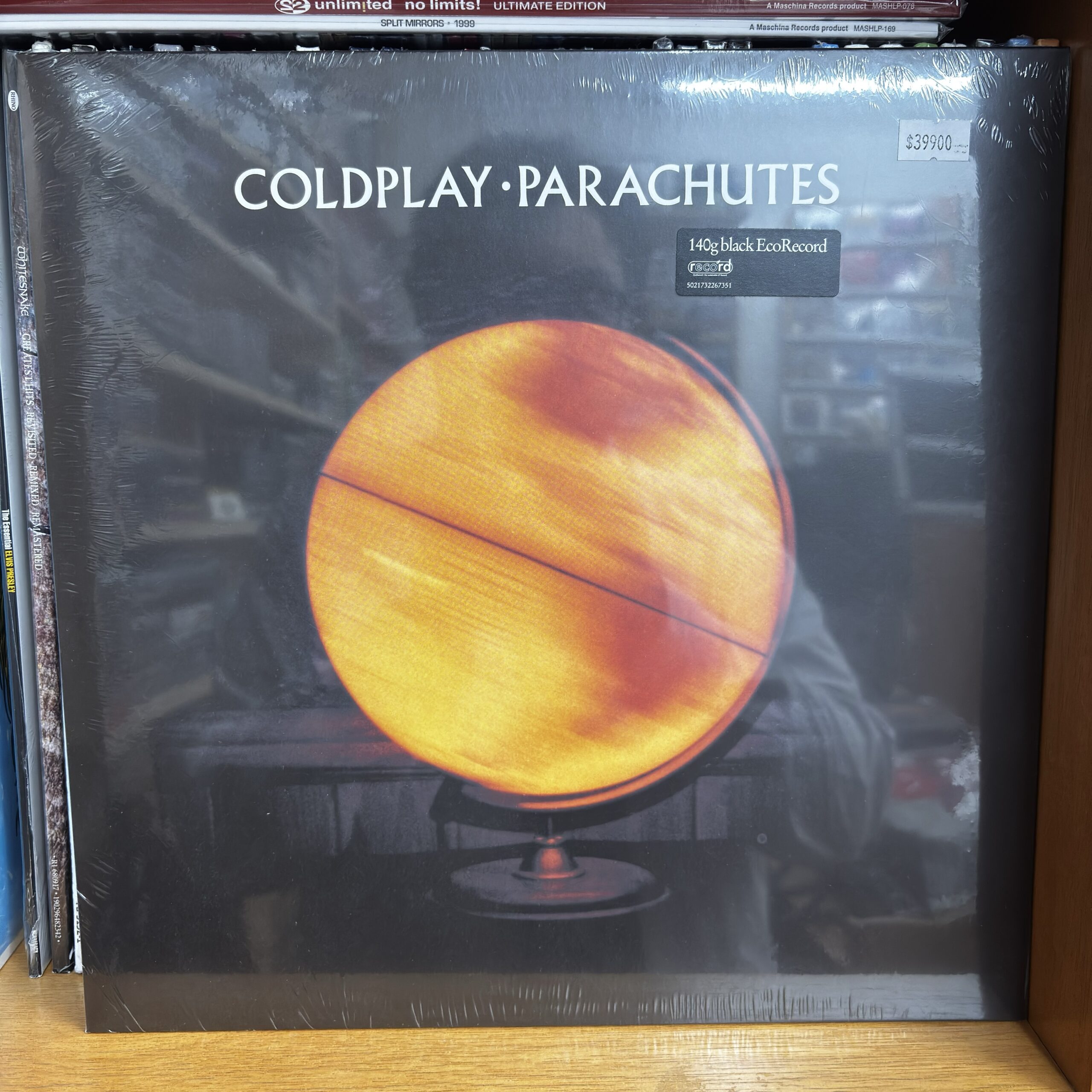 Coldplay | parachutes / 140g black EcoRecord
